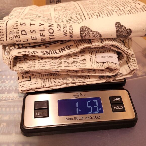 Zara Jeans Womens 4 White Newspaper Print Butterfly Straight Leg Button Fly - Picture 11 of 11